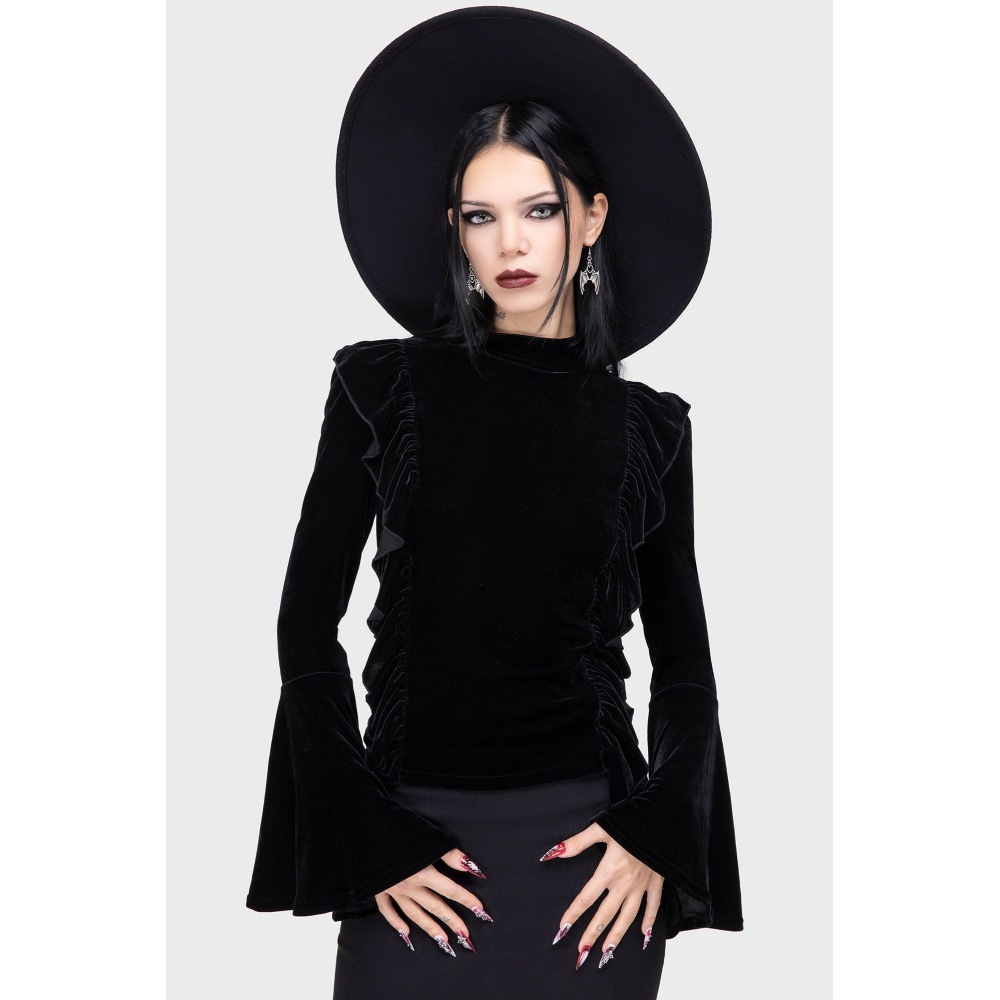 Killstar - Noxine Longsleeve top - Black